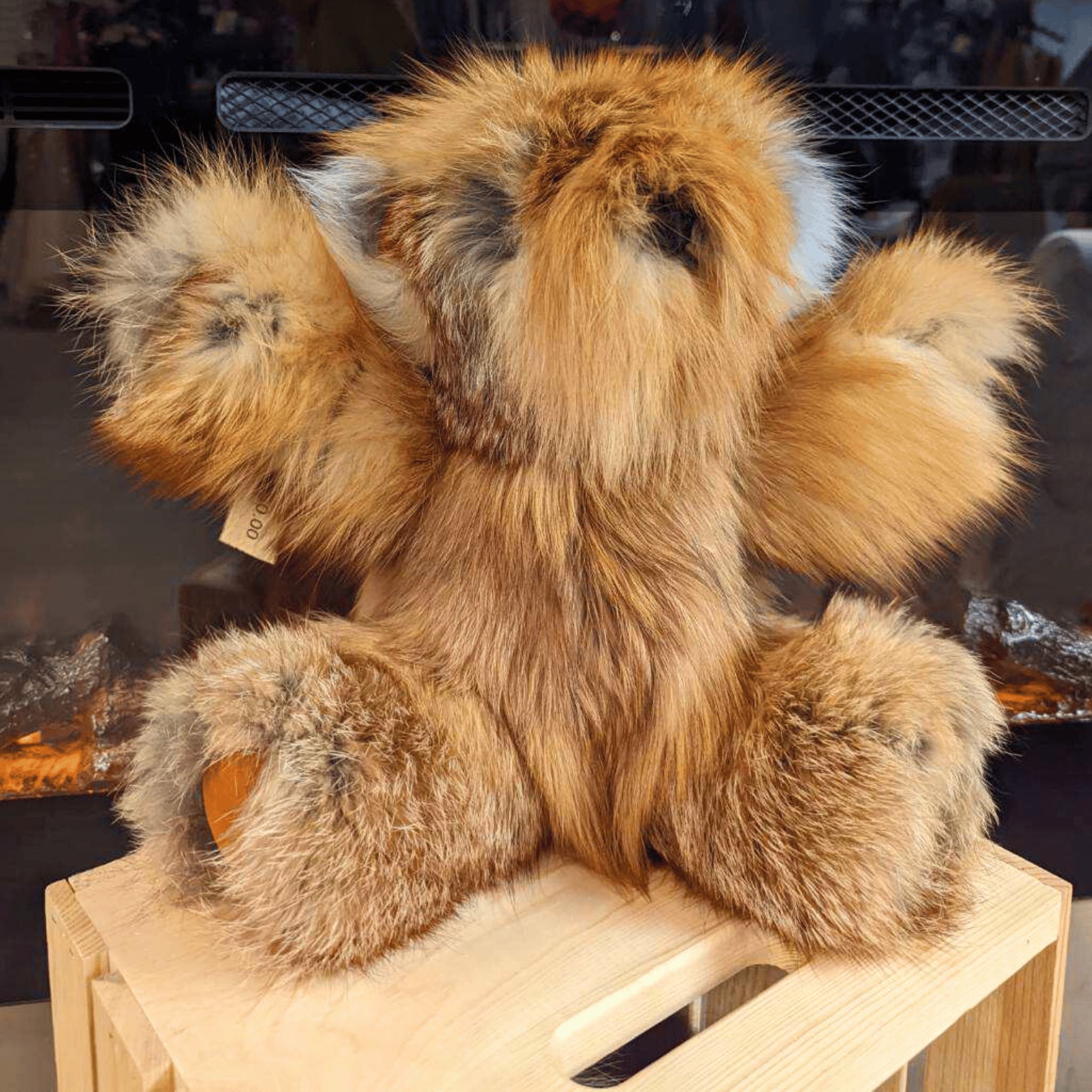 Teddy top bear fox