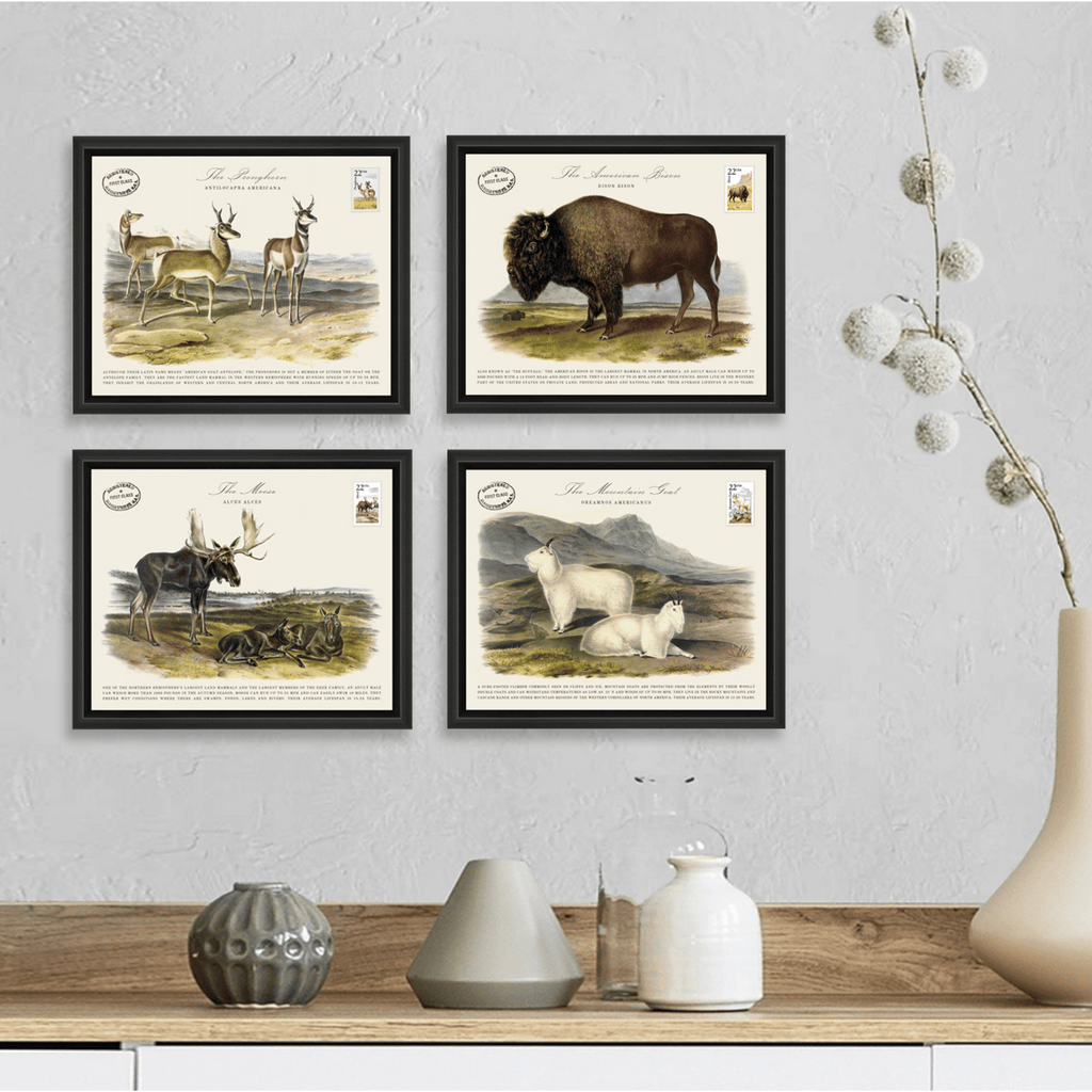 El bisonte americano-Arte-Montana Arts & Home