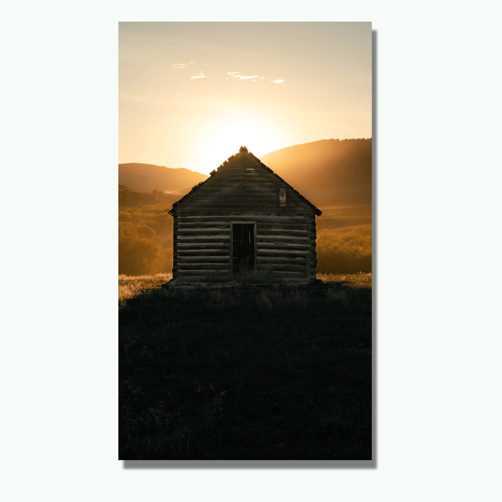Abandoned Sunset-Photography-Montana Arts & Home