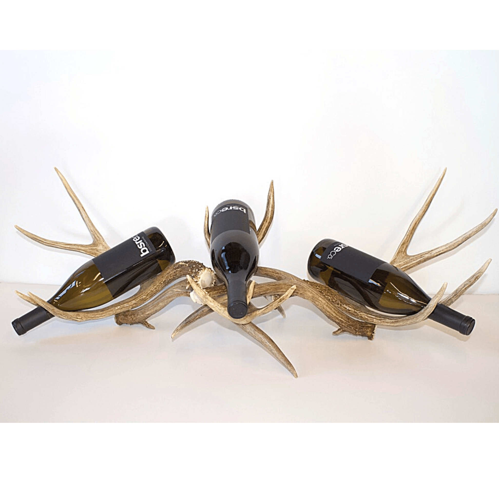 Deer antler wine discount rack