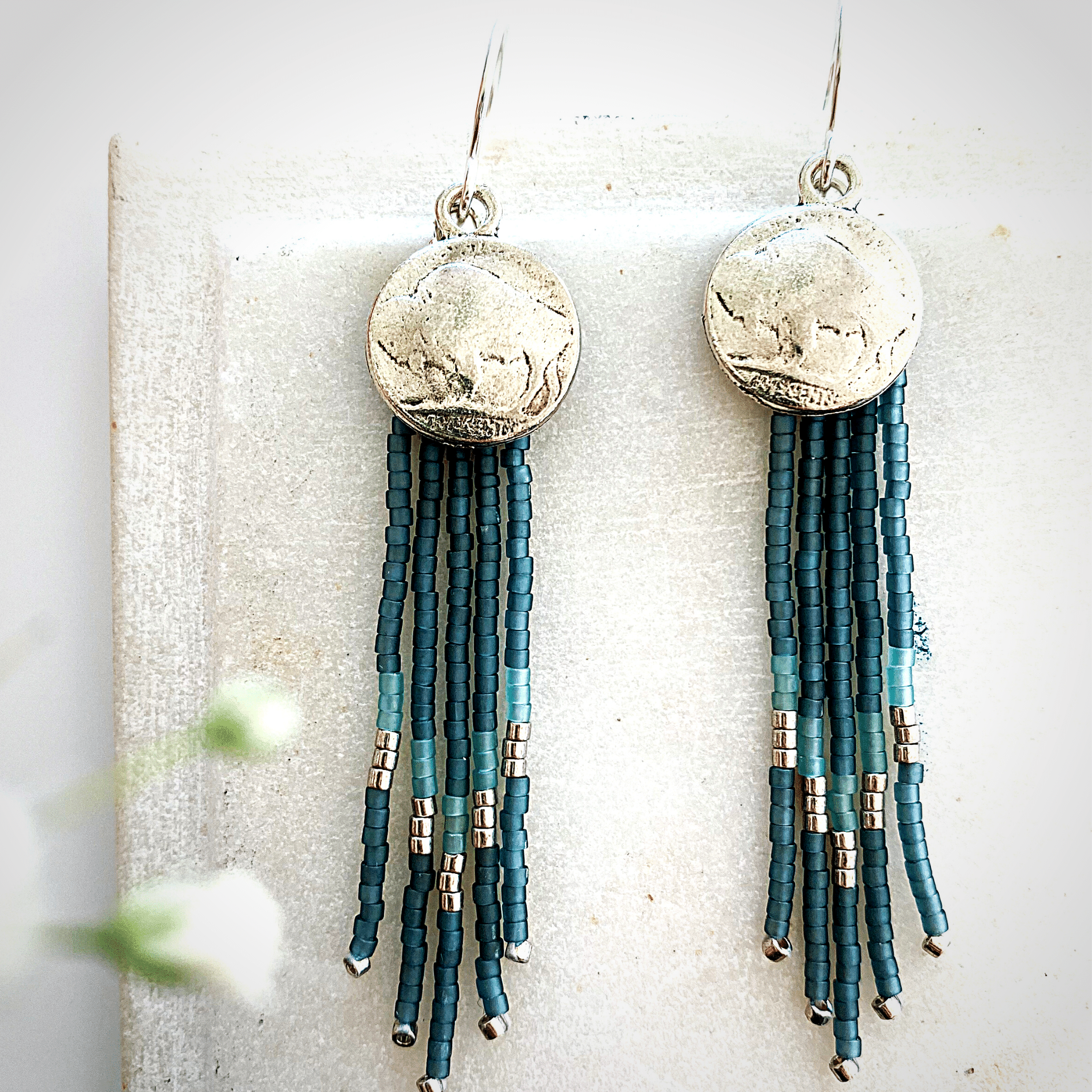 Buffalo nickel earrings deals
