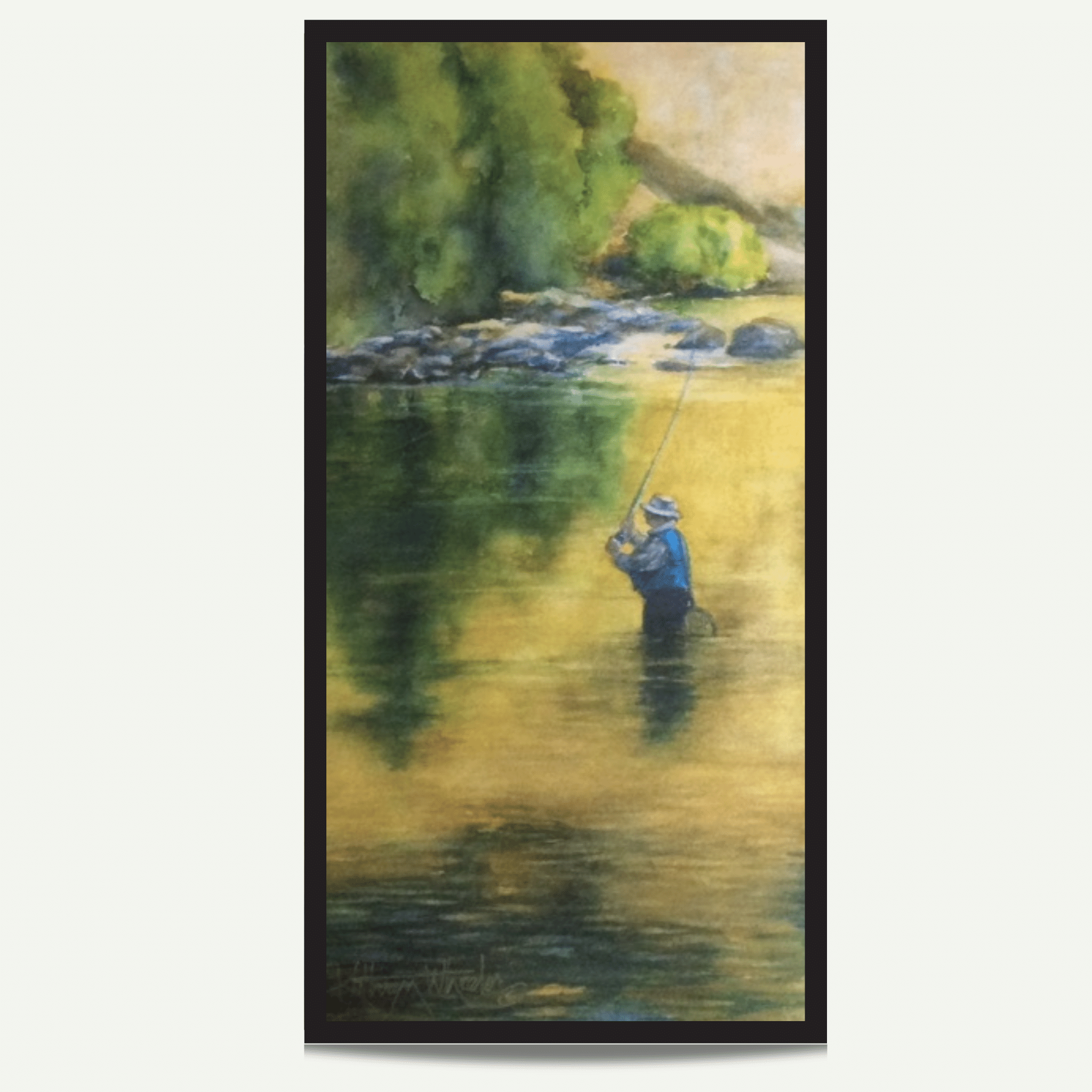Fishing the Rio Grande - Fish Art Prints