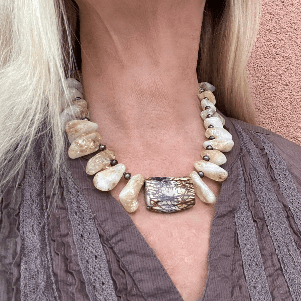 Chunky sales western necklaces